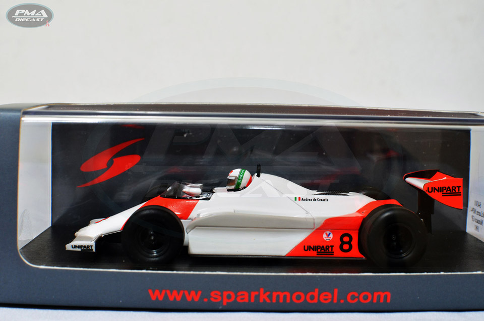 ANDREA DE CESARIS 1981 MCLAREN MP4/1 1:43